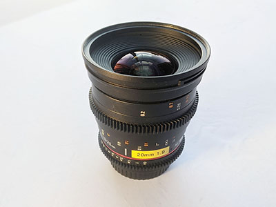 Picture of Rokinon 20mm Lens