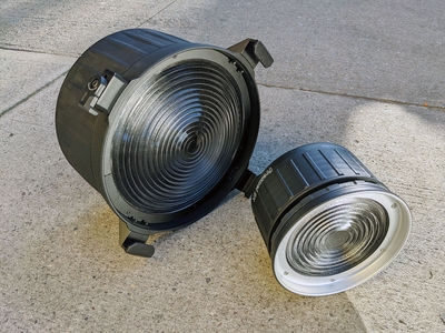Picture of Aputure F10 Fresnel / x2 + Barndoors