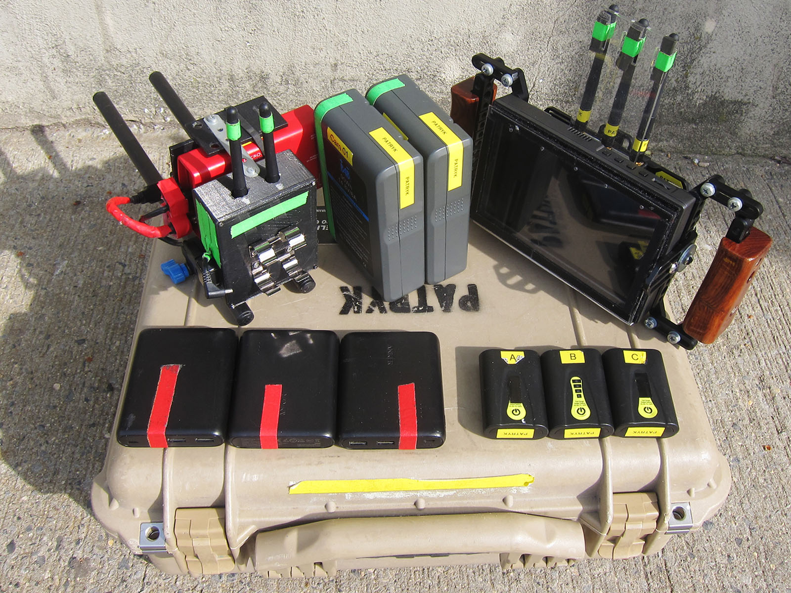 Wireless Transmitter / Receiver Monitor (1500ft)