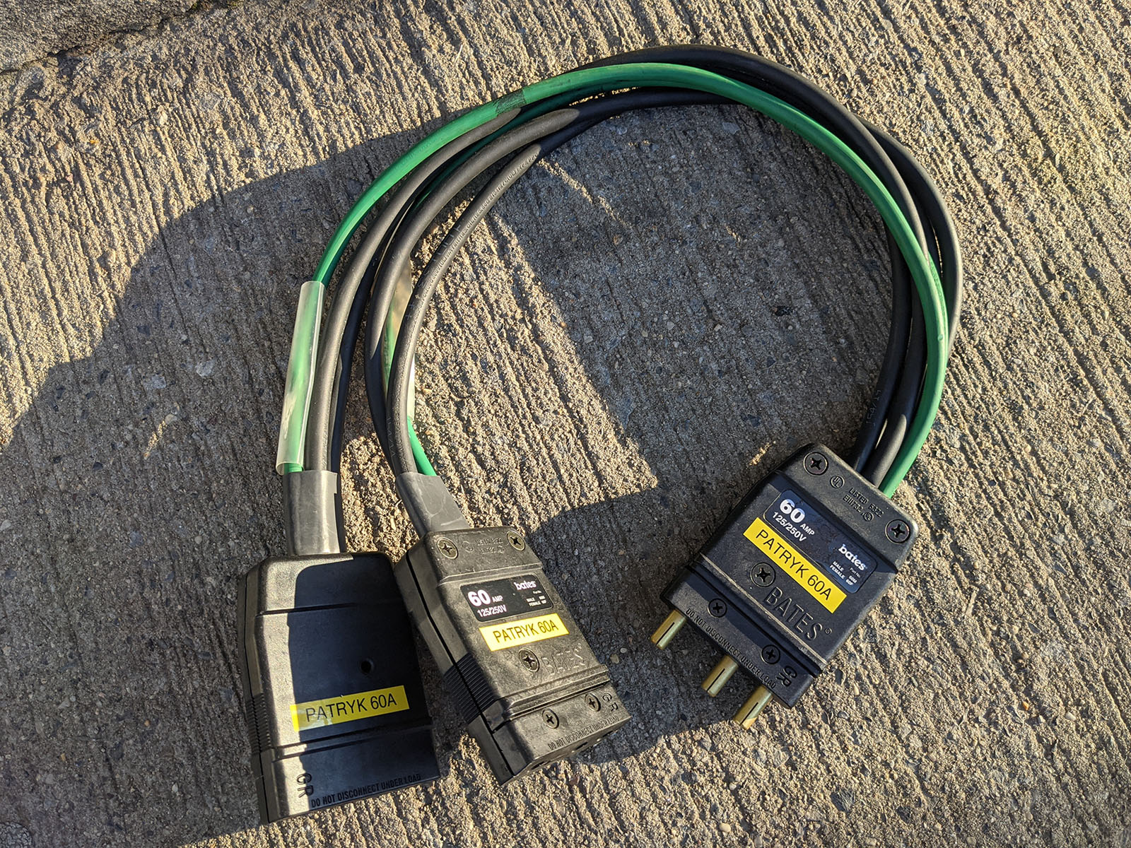 Splitter 60a to 2x 60a