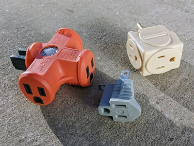 Picture of Electric Adapters, Cheaters, Cubetaps