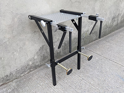 Picture of Deluxe Car Hostess Tray / Hood Car Mount System with support legs