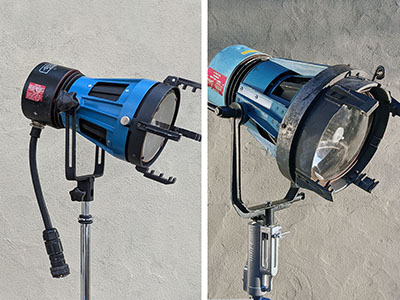 Example piece of HMI Lights