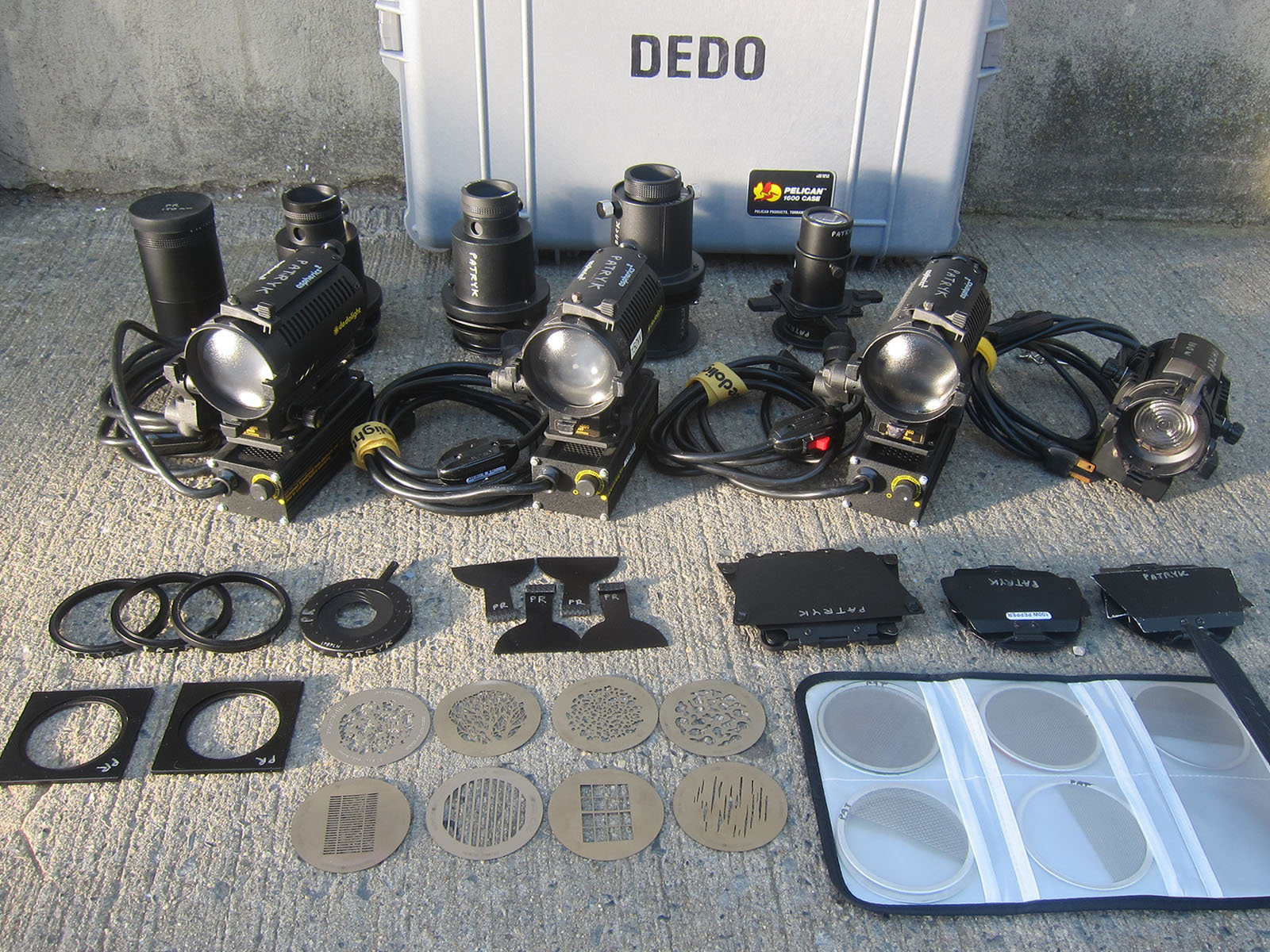 150w Dedolight KIT + Accessories