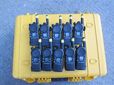 Picture of Motorola CLS1410 Walkies + Ear Piece + Charger